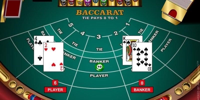 Luật rút thêm lá bài khi chơi Baccarat